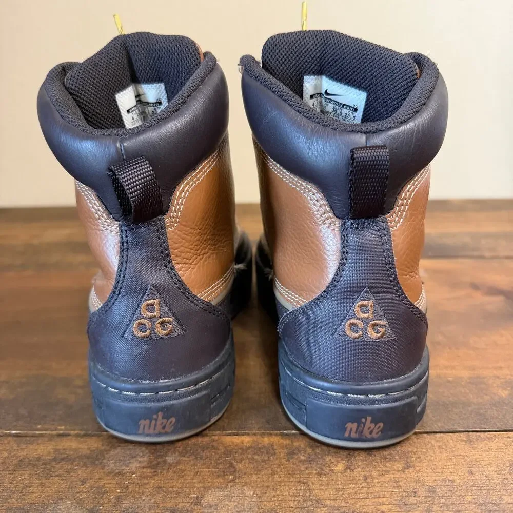Nike ACG Woodside Youth Waterproof Hiking Boots 415077-200 Kids Size 4.5 Y